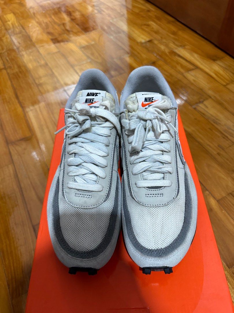 Nike ld waffle sacai 2024 dark grey wolf grey