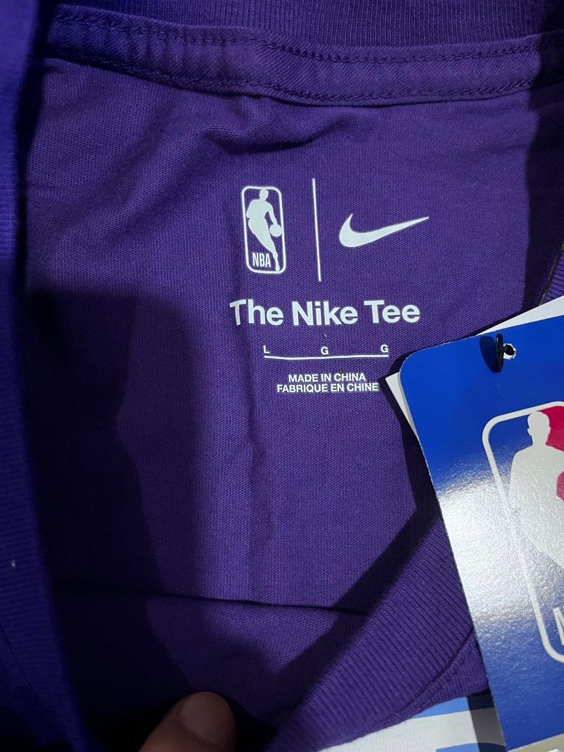 Nike lakers practice shirt top