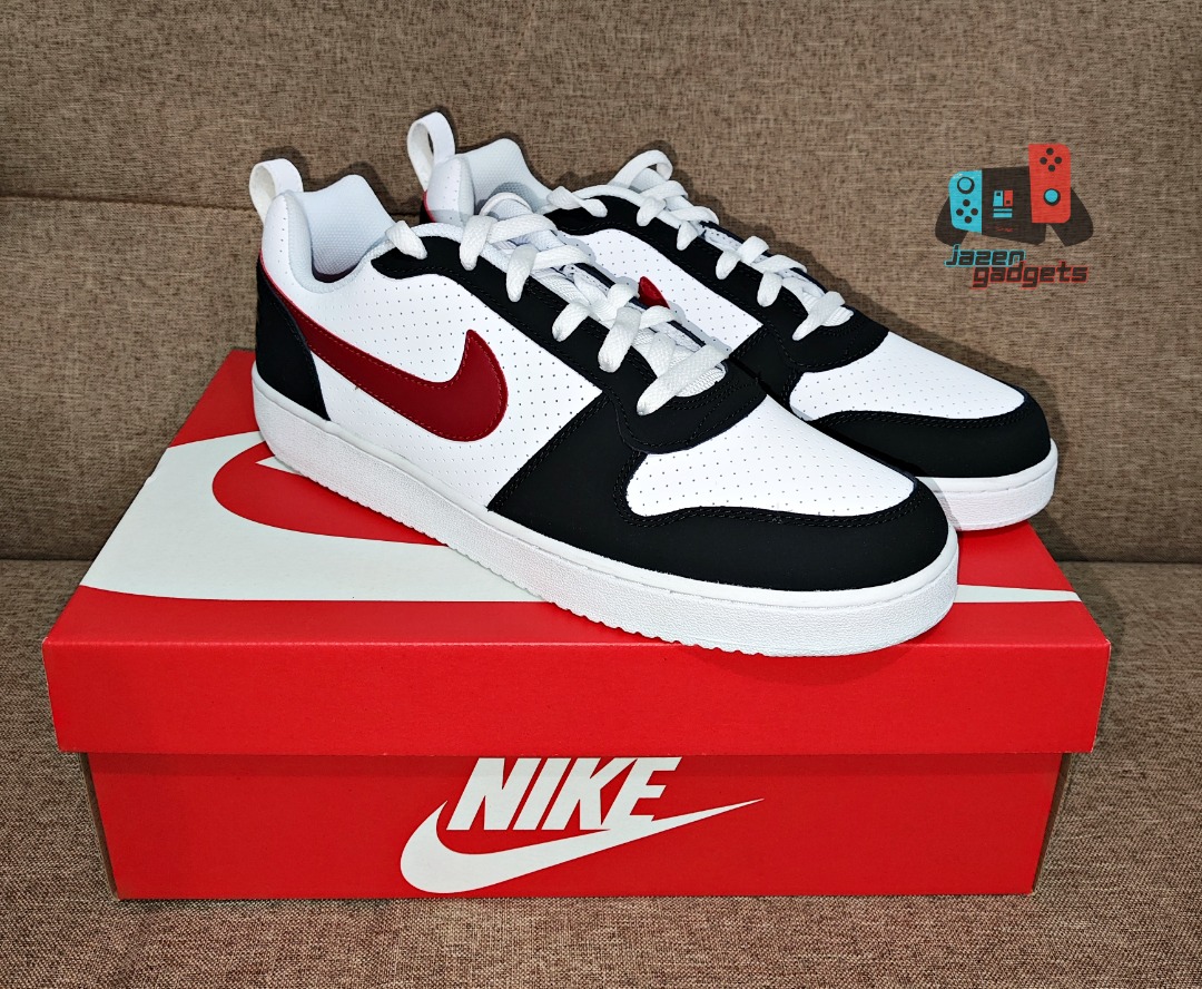 Nike Mens Court Borough Low Shoes White Men #39 s Fashion Footwear