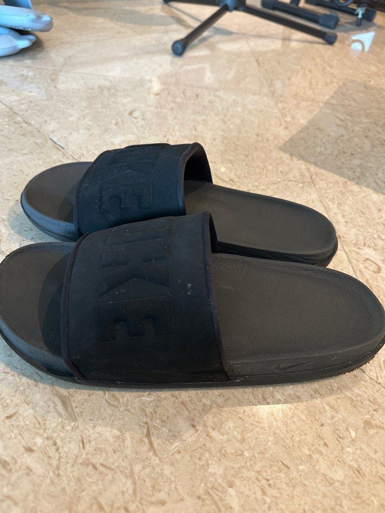 Nike Off Court Slides Triple Black Men #39 s Fashion Footwear Flipflops