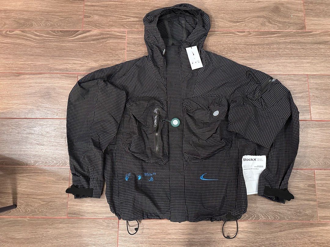 Nike x Off White 004 jacket Size M, 男裝, 外套及戶外衣服- Carousell