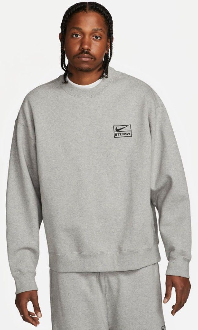 Stussy sales grey sweatshirt