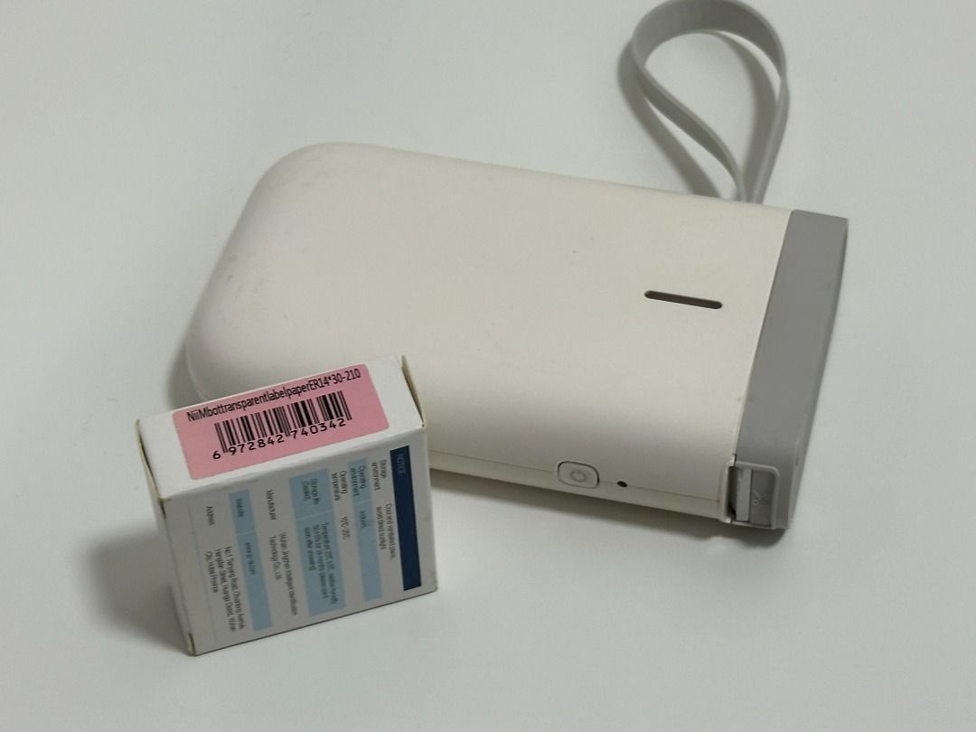 Nimbot D11 Thermal Label Printer with New Label, Computers & Tech