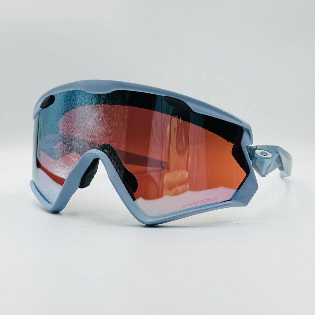 Oakley Wind Jacket 2.0 Matte Trans Stonewash w Prizm Snow Sapphire