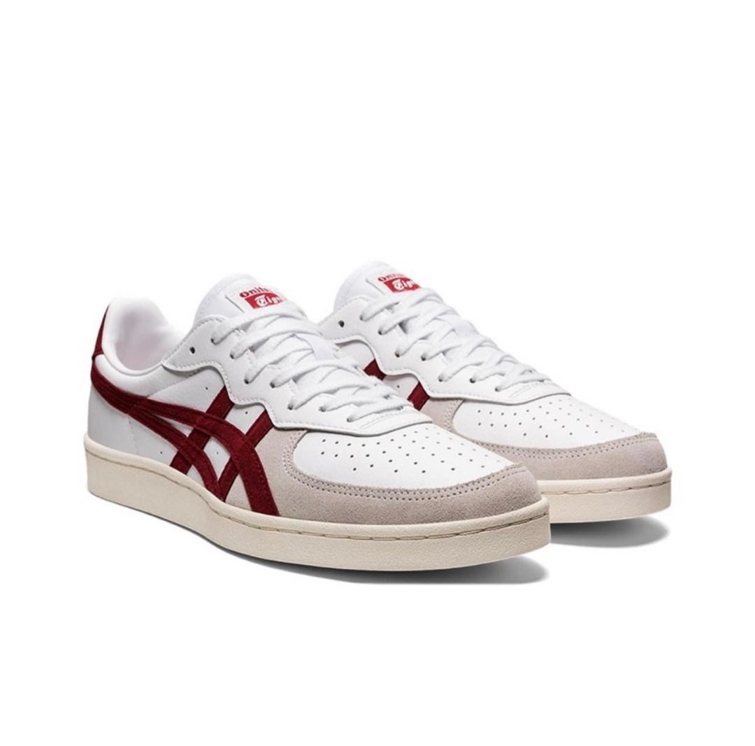 Onitsuka Tiger GSM White Red Women s Fashion Footwear Sneakers