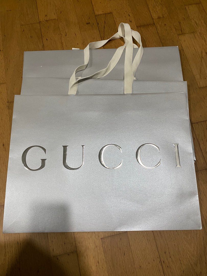 Paper bag gucci original hot sale