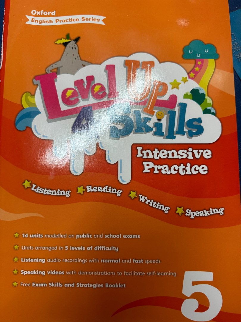 Oxford Level Up Skill Intensive Practice P5 小學英文練習 全新連答案 興趣及遊戲 書本 And 文具 教科書 Carousell 7105