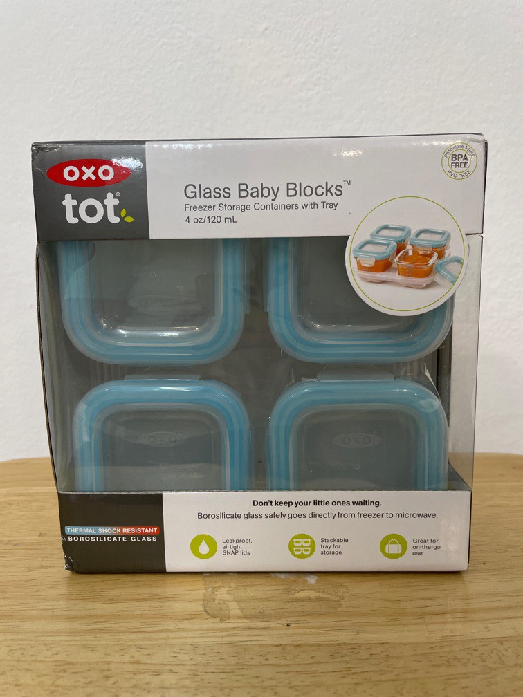 Oxo glass 2024 baby blocks