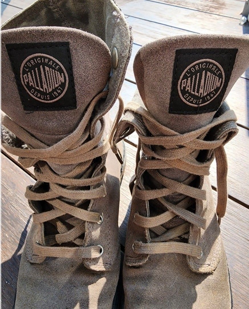 Palladium Pampa Convertible Boots Classic High Cut Military Tactical Style