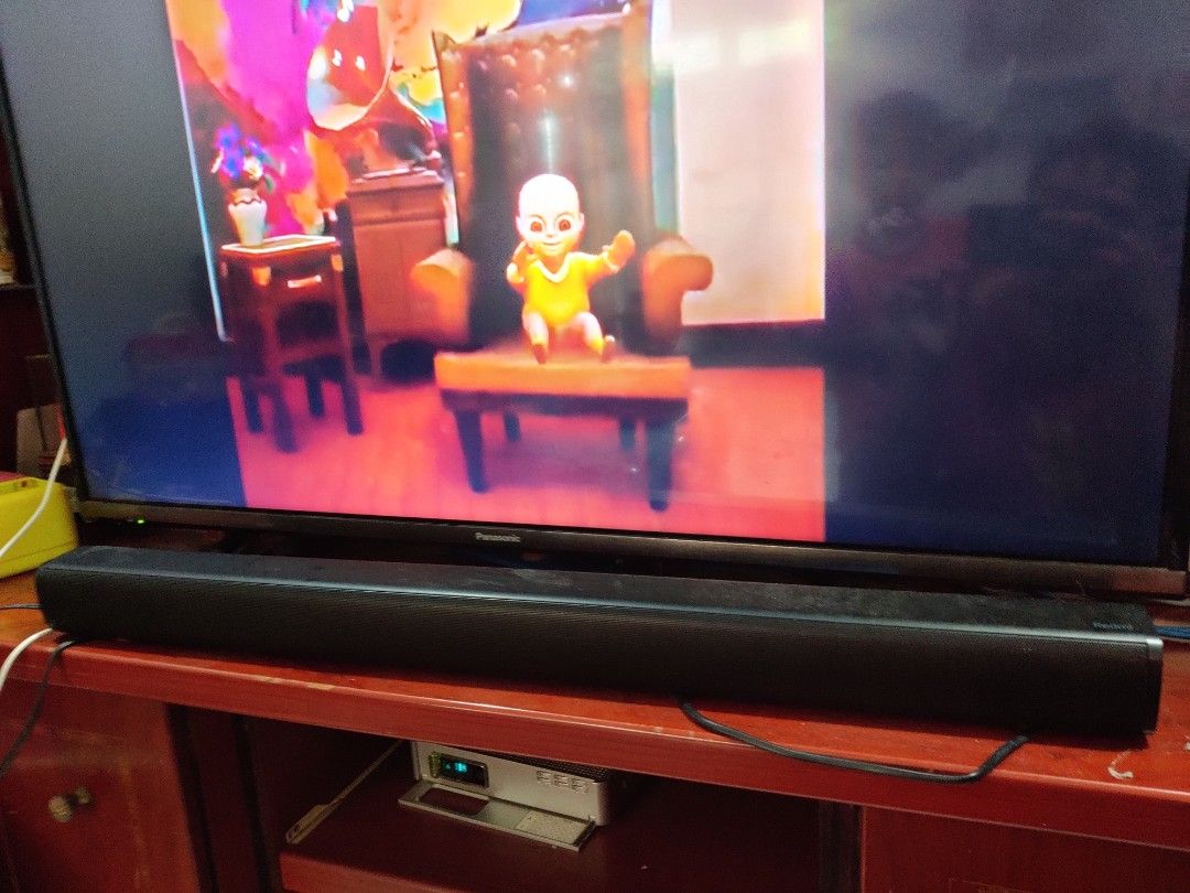 Tv panasonic shop 43 soundbar
