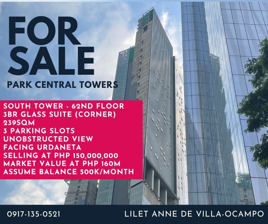 PARK CENTRAL Towers RARE 3BR GLASS SUITE (Corner) 62nd Floor, Property