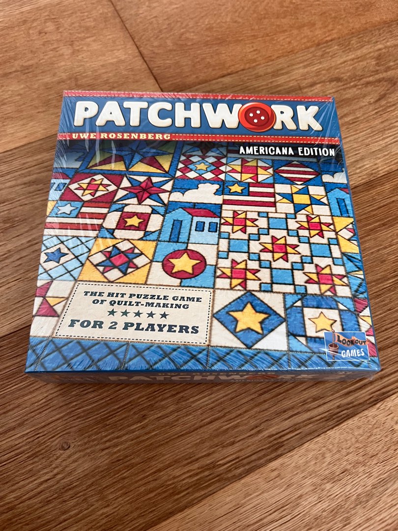 Patchwork board game Americana edition, Hobbies & Toys, Toys & Games