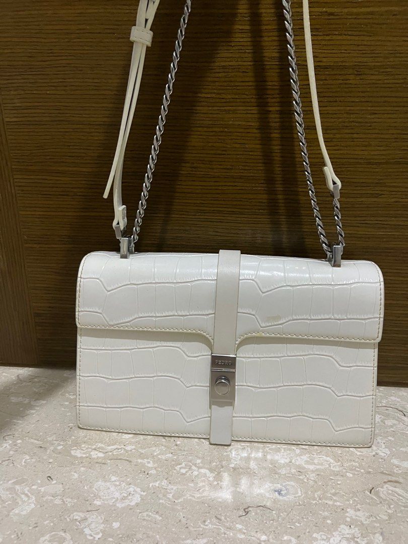 Pedro croc 2025 effect shoulder bag