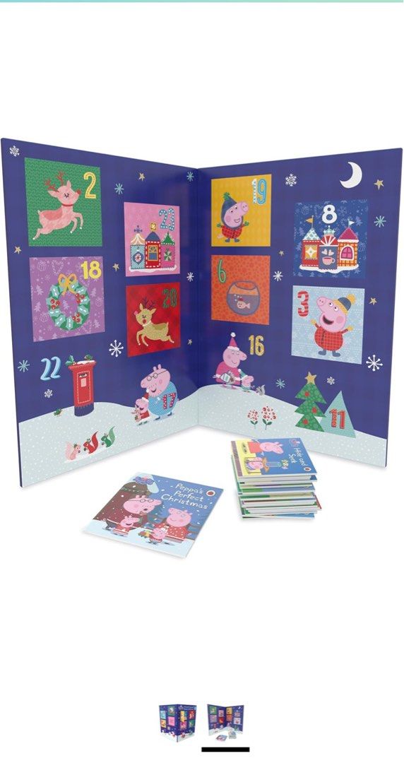 Peppa Pig Advent Calendar Book Collection, Hobbies & Toys, Books