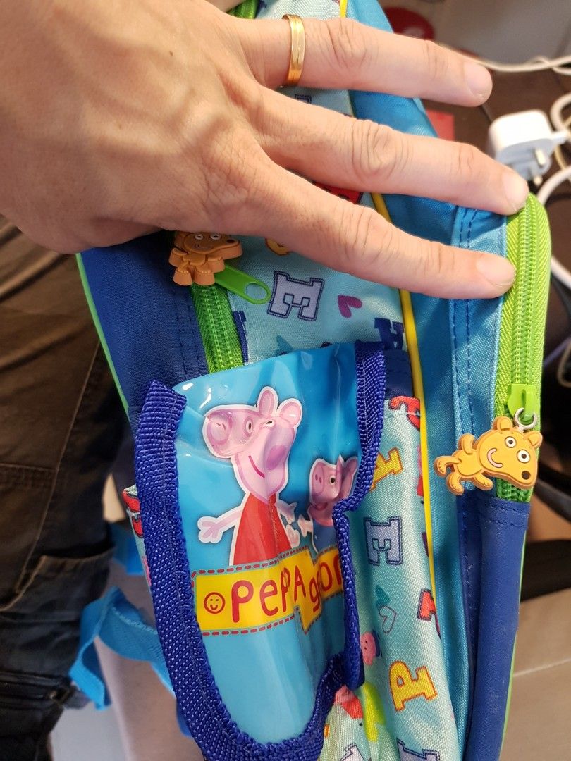 Peppa pig school bag Hobbies Toys Stationery Craft Stationery School Supplies on Carousell
