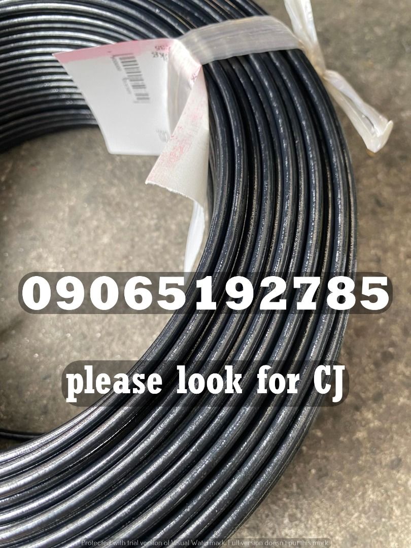 Philflex THHN Wire (Category: Construction Tools & Equipment) located in Makati City. Submitted by claire_joy (Listing ID 1265366537, Image 2). Description: CONTACT DETAILS: 📌0-9-0-6-5-1-9-2-7-8-5 please look for CJ. 🧭LOCATION: 📍Manila Mayhaligue St. Abad Santos Manila 📍Cavite Centennial Rd Kawit Cavite note: price may change without prior notice..
