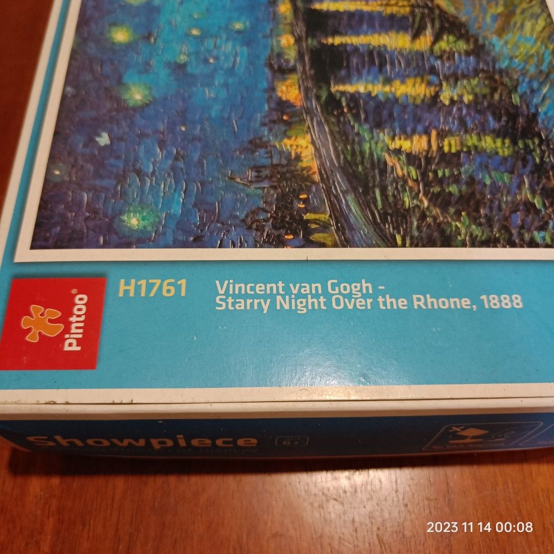 Pintoo Puzzle Van Gogh Starry Nights Over the Rhone 2000pcs