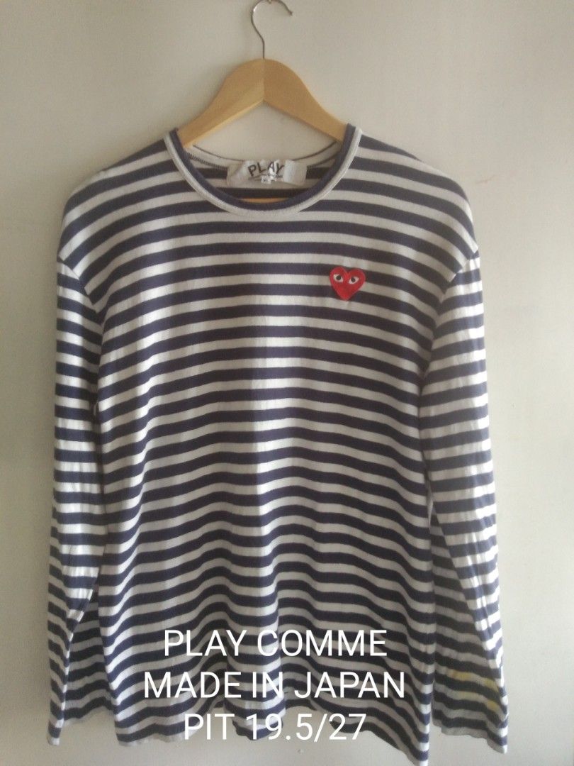 PLAY COMME DES GARSON Men s Fashion Tops Sets Tshirts Polo