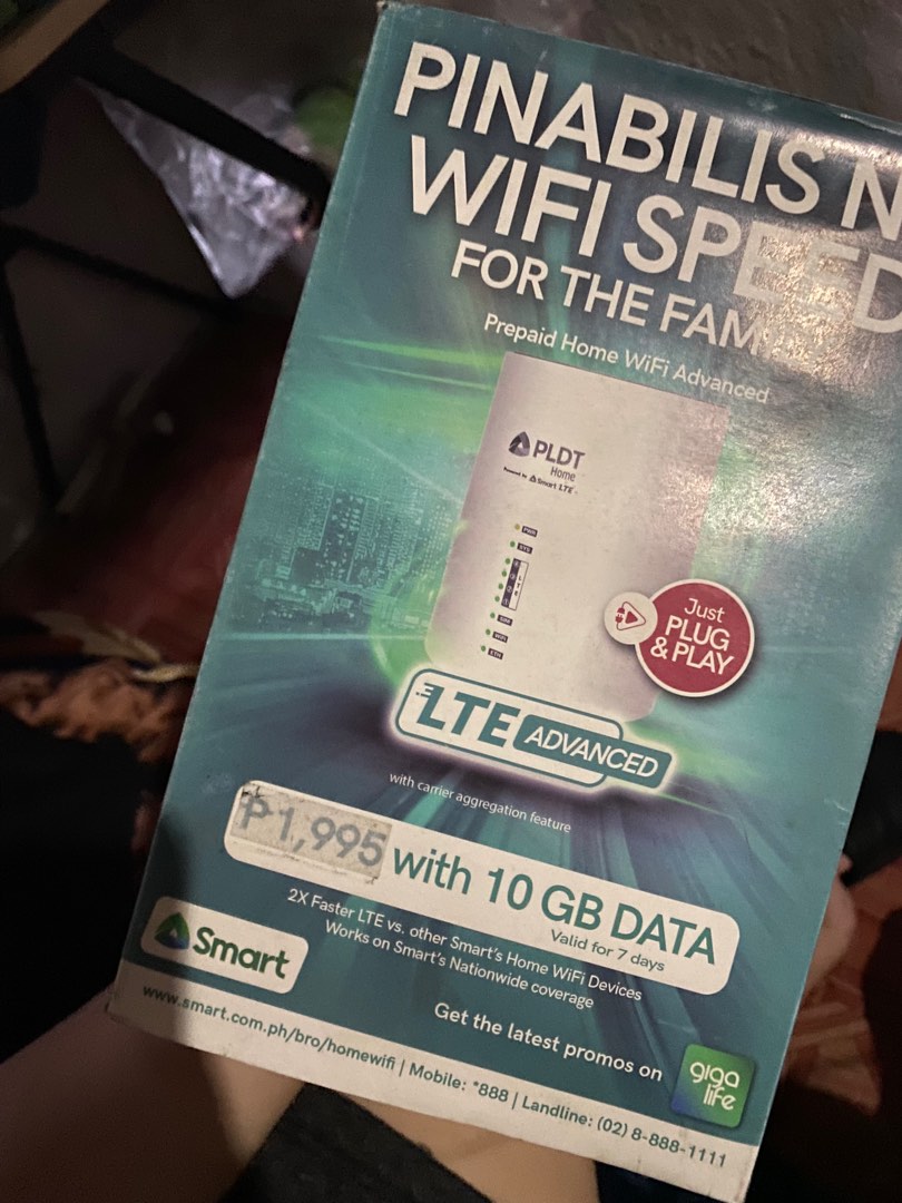 PLDT WIFI MODEM (admin access), Computers & Tech, Parts & Accessories