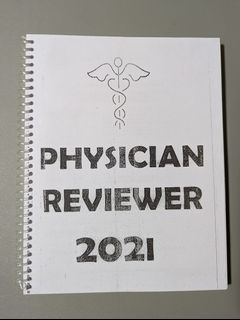 PLE Physician Reviewer 2020 and 2021