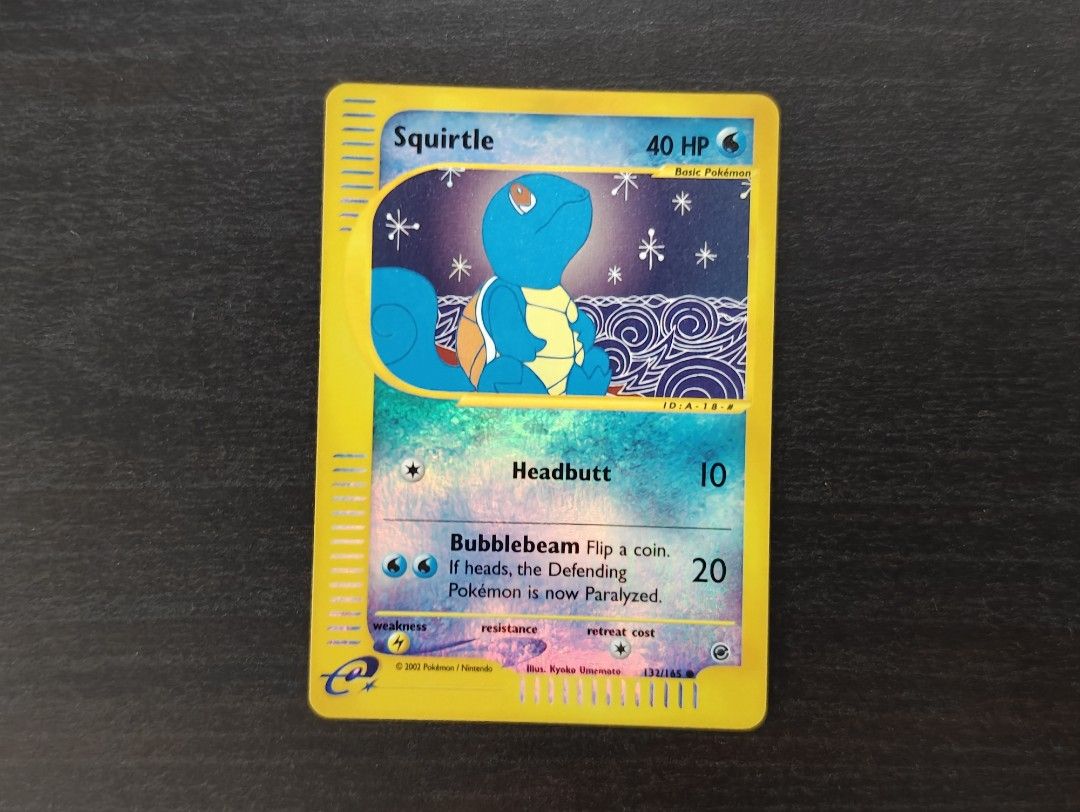 Pokemon Squirtle 132/165 Expedition Reverse Holo, Hobbies & Toys, Toys & Games on Carousell Pokemon Squirtle 132/165 Expedition Reverse Holo, Hobbies & Toys, Toys & Games on Carousell