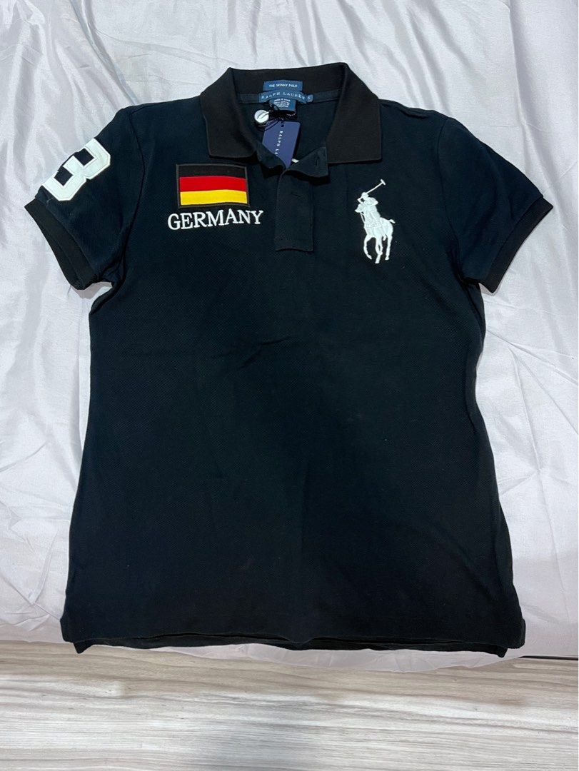 Ralph Lauren The Skinny Polo S 黒 GERMANY - メルカリ