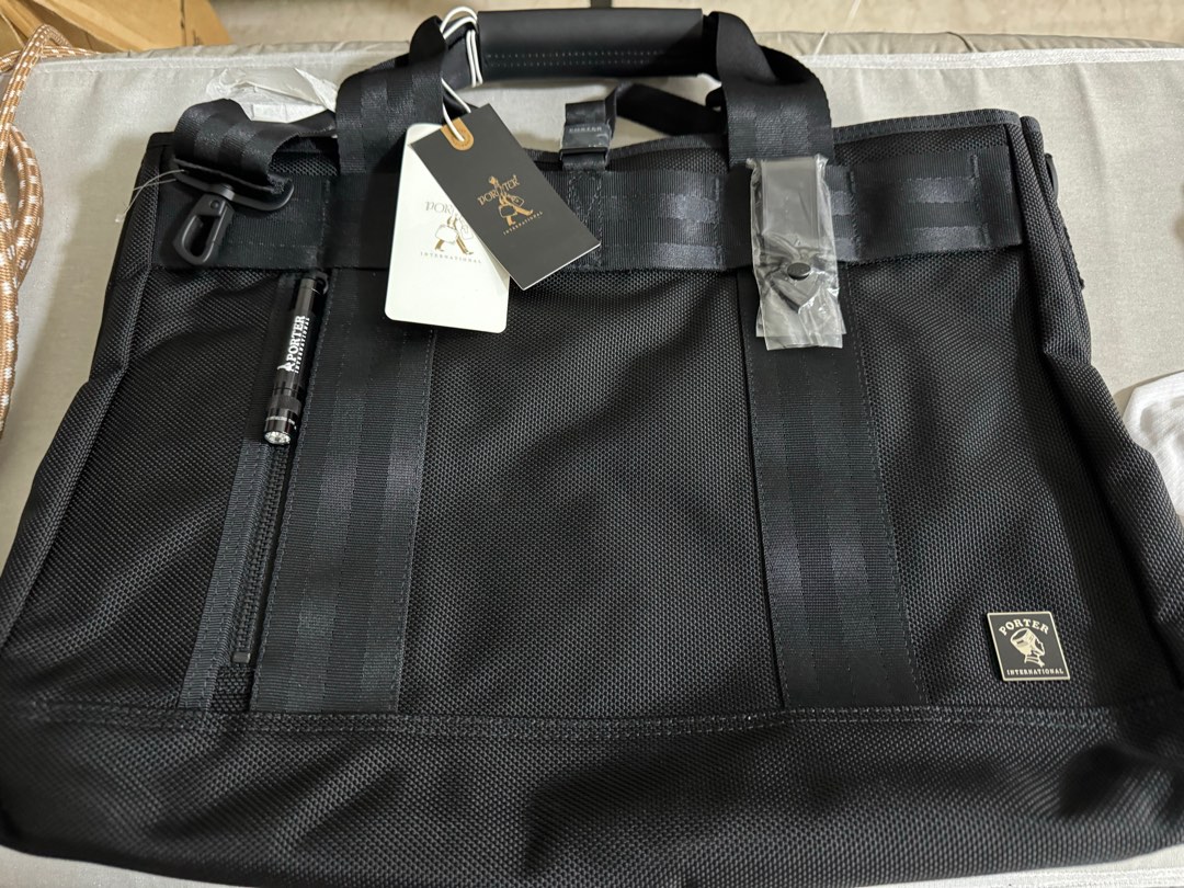 Porter briefcase, Men's Fashion, Bags, Briefcases on Carousell