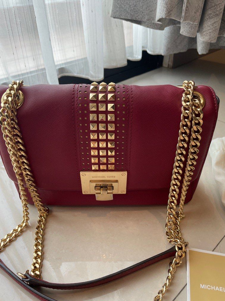 Michael kors tina discount medium shoulder bag