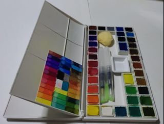 Create Your Dream Palette! QoR Watercolors - Qtr Pans, Vibrant