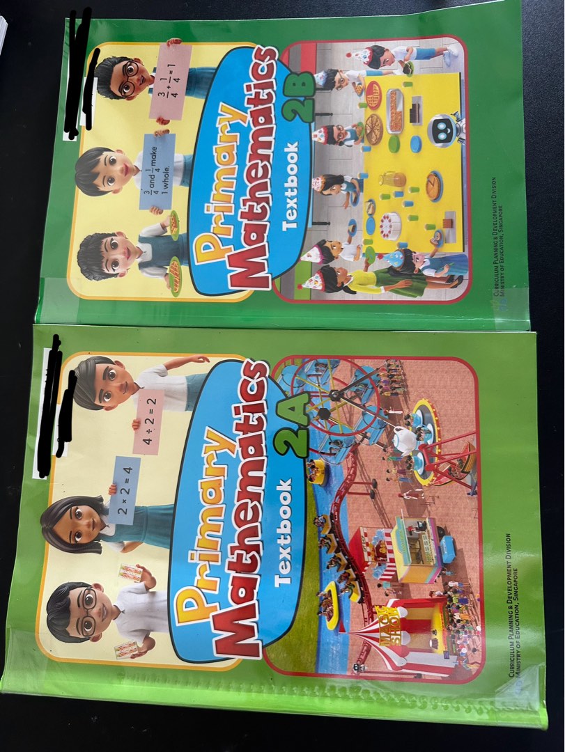Primary 2 Maths textbooks, Hobbies & Toys, Books & Magazines, Textbooks ...