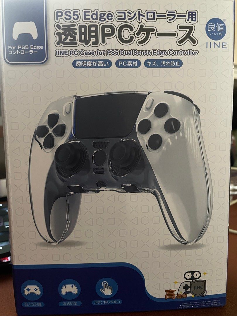 PS5 Edge DS5 Clear Case (Category: Cases & Covers) located in Muntinlupa City. Submitted by ncljstnee (Listing ID 1265346798, Image 1). Description: authentic. bought last 11/10..