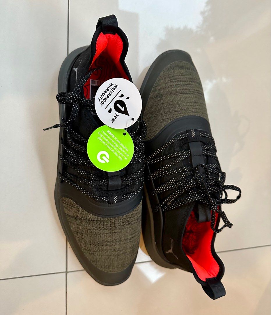 Puma black sales shoes mens 9.5