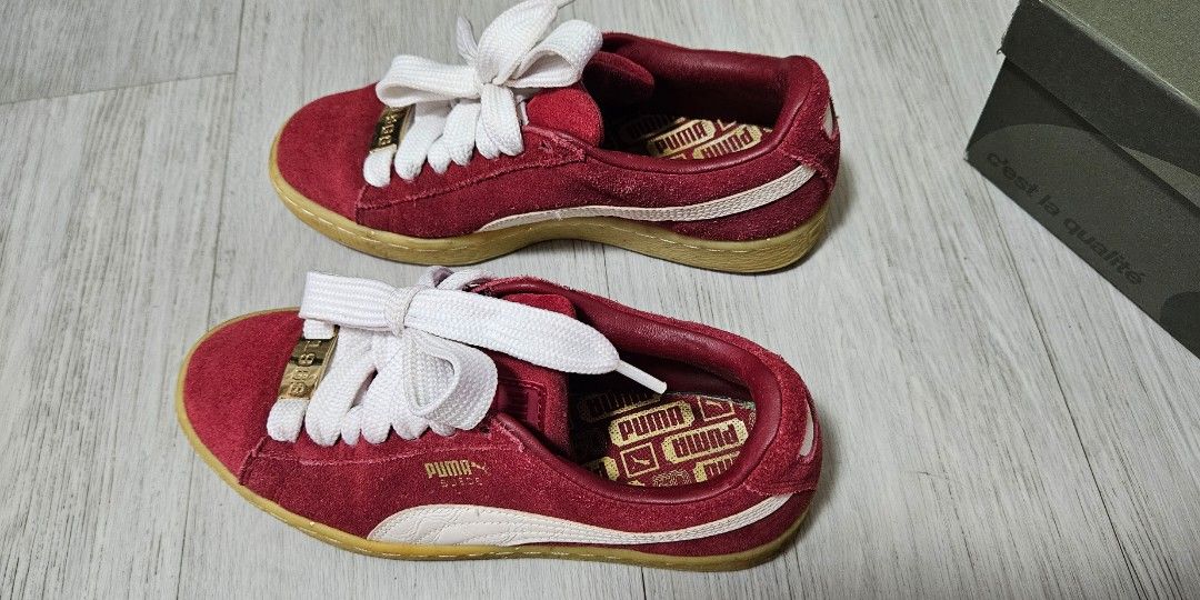 Puma suede red dahlia online