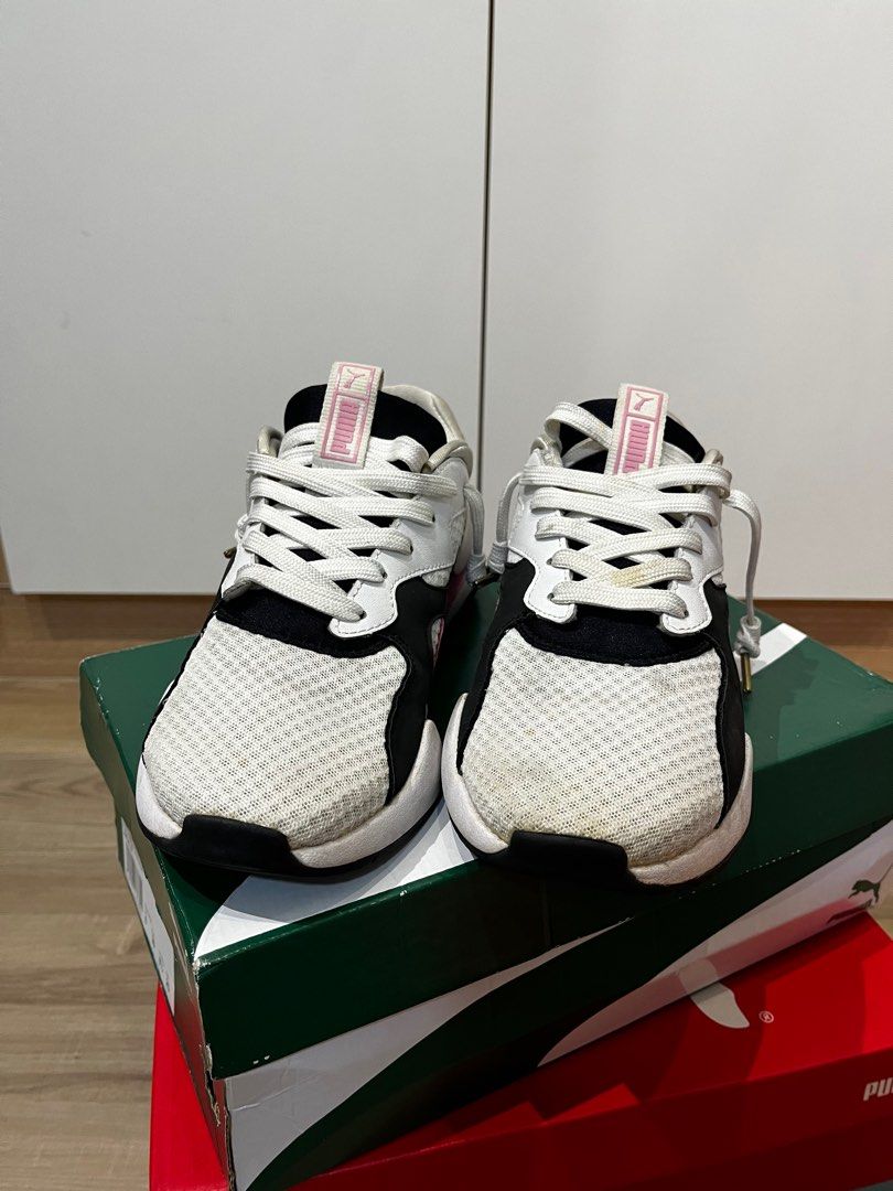 Puma gel trainers on sale