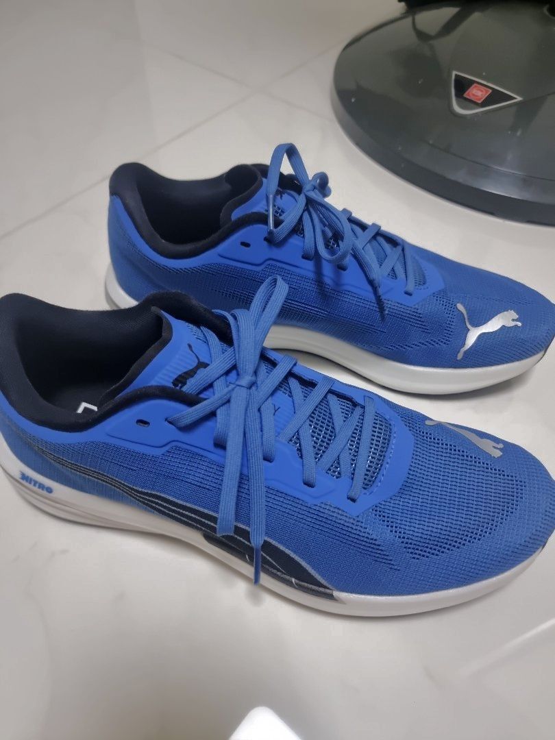 Puma Velocity Nitro Blue Men s Fashion Footwear Sneakers on Carousell