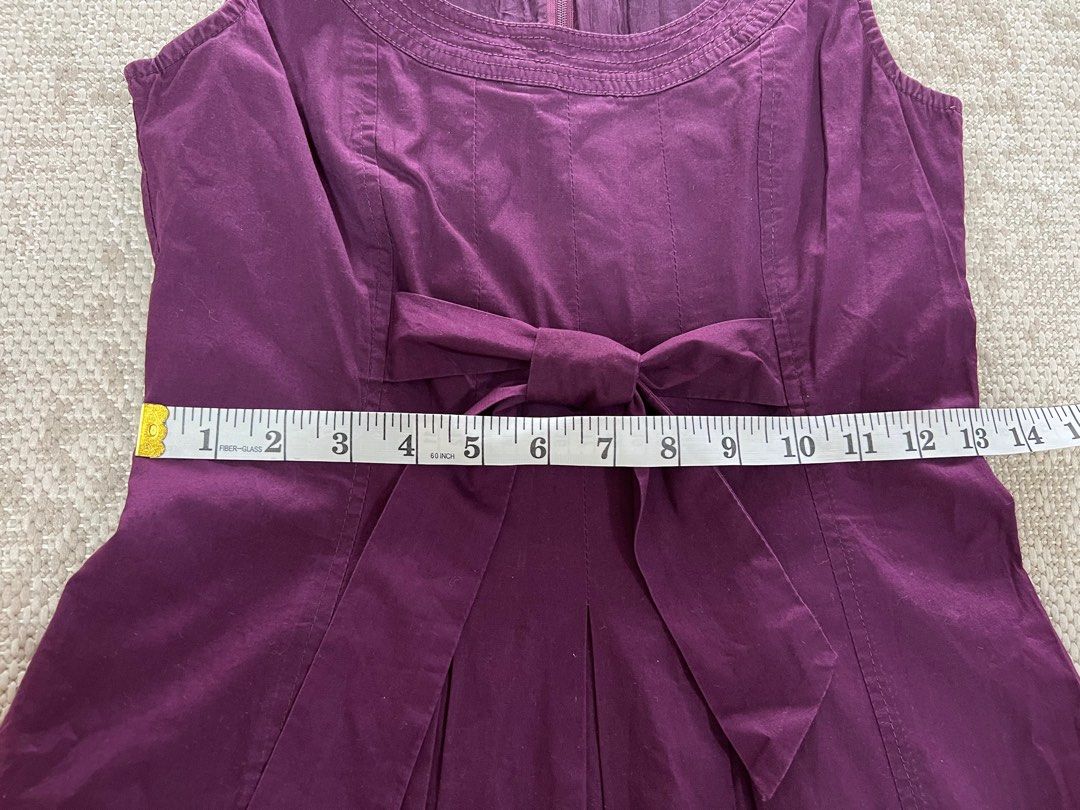 Price reduced from 9 to 7 Purple sleeveless mid length dress