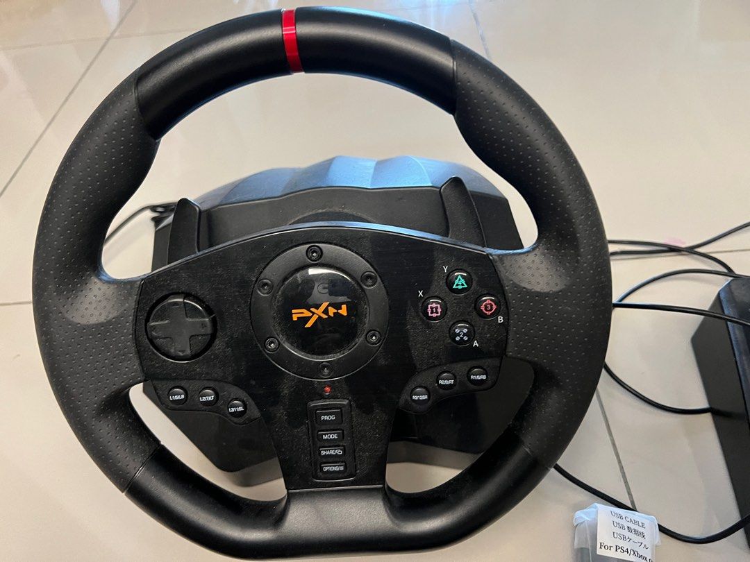 PXN V900 Gaming Racing Wheel, Video Gaming, Video Game Consoles, Others
