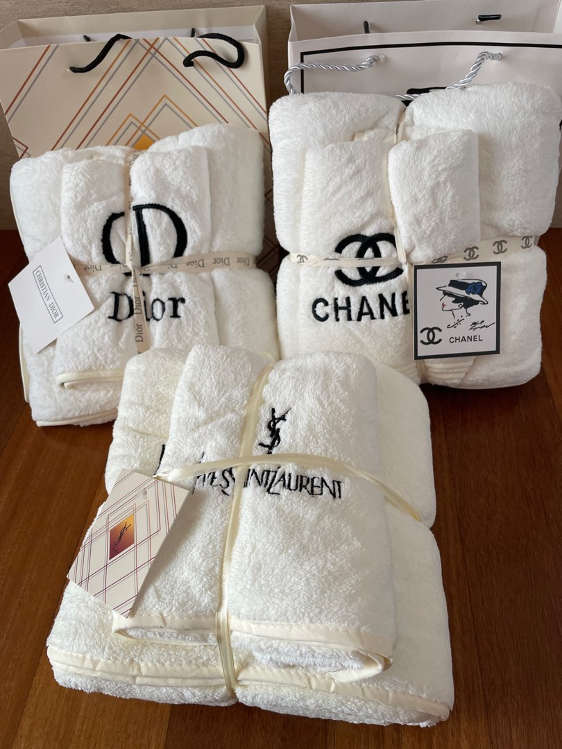 Quality Bath Towels Gift Set 2pcs, Furniture & Home Living