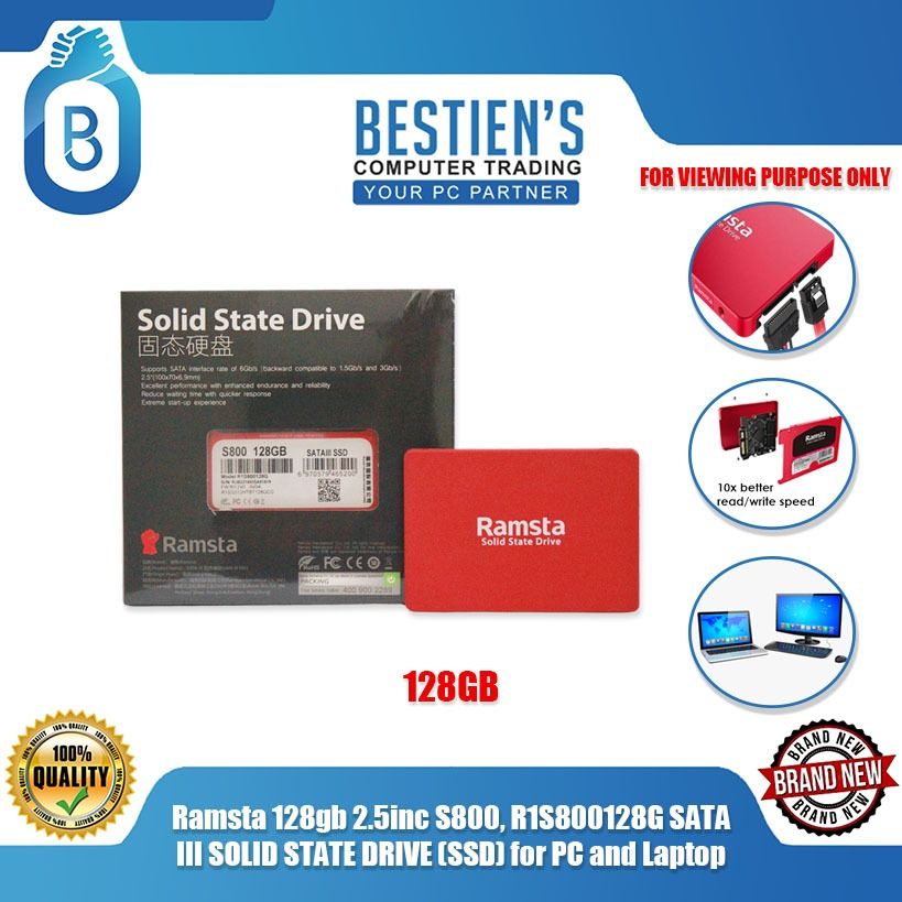 New 128GB Solid State SSD SATA Laptop Desktop Drive 2.5