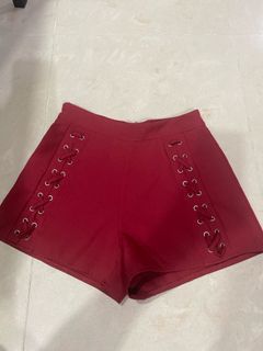Cheap red shorts hotsell