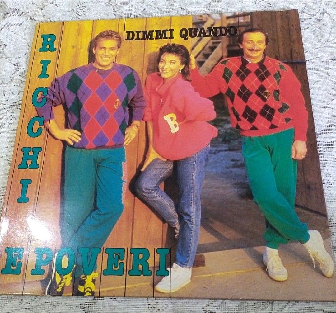 Ricchi E Poveri Dimmi Quando (LP) VINYL PLAKA, Hobbies & Toys, Music