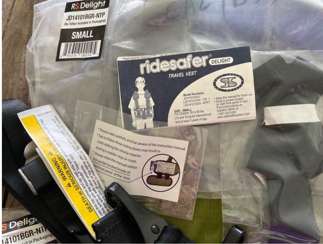 Ride Safer Vest with Bay and Unused Tether, Babies & Kids, Going Out