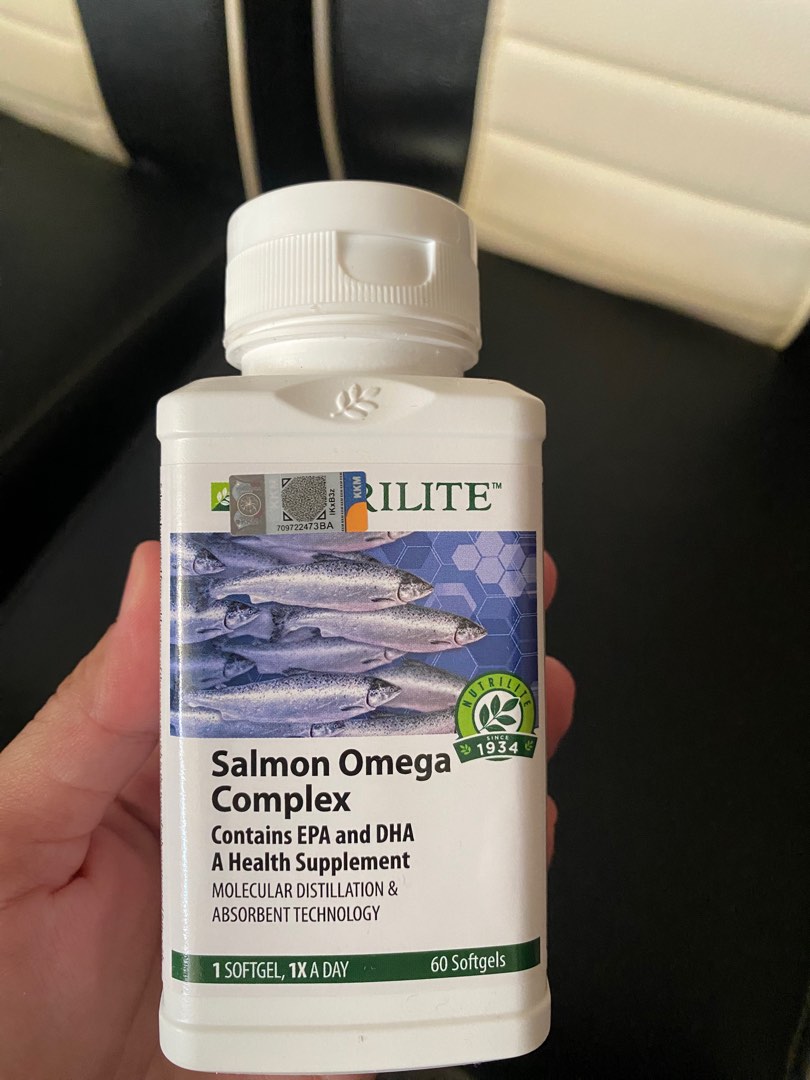 Salmon omega amway, Health & Nutrition, Health Supplements, Vitamins