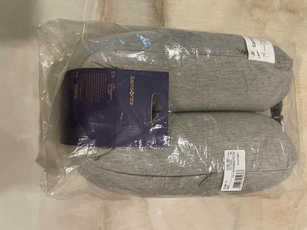 Samsonite 3 in 1 microbead neck pillow sales