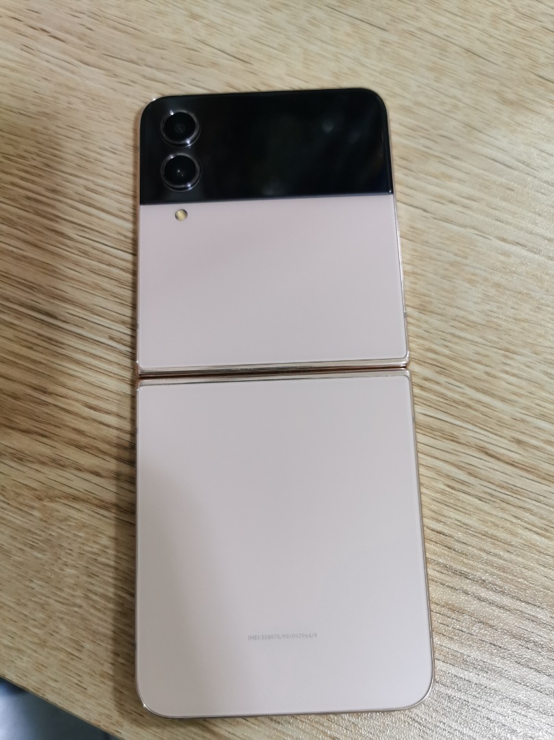 Samsung galaxy z flip 4 pink gold 8gb/256gb, Mobile Phones & Gadgets ...