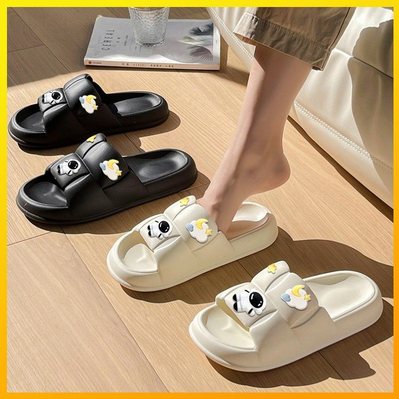 Sandal Wanita Terbaru Jelly Karet Sendal wanita kekinian import korea Sandal Slop Flat Rumahan Empuk Elastis Sendal Anti Slip