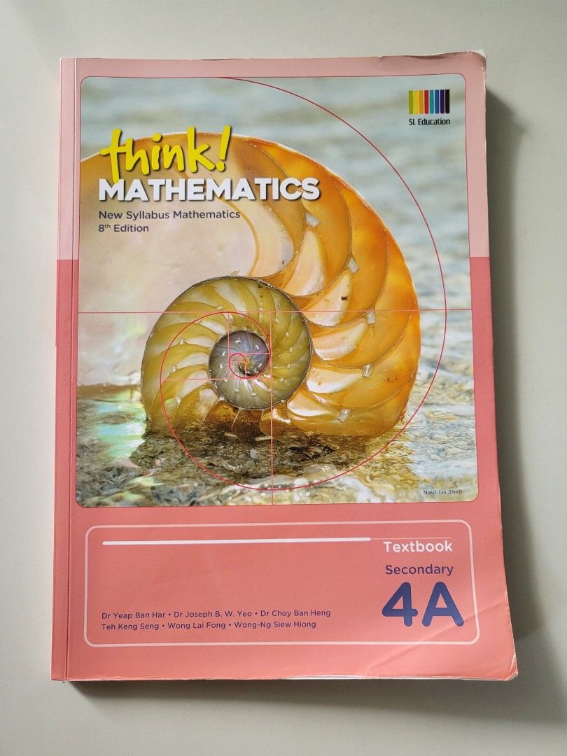 SEC 1-4 MATH TEXTBOOKS, Hobbies & Toys, Books & Magazines, Textbooks on ...