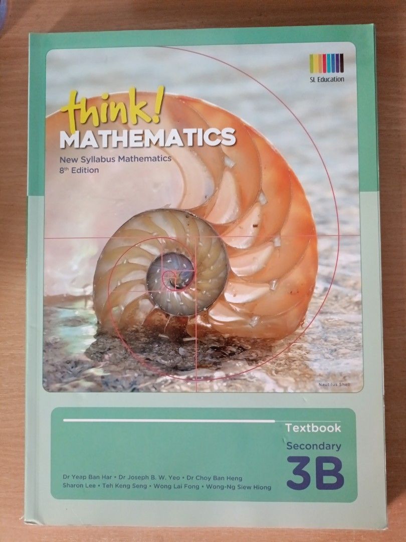 Sec 3 E math textbook 3A and 3B, Hobbies & Toys, Books & Magazines ...