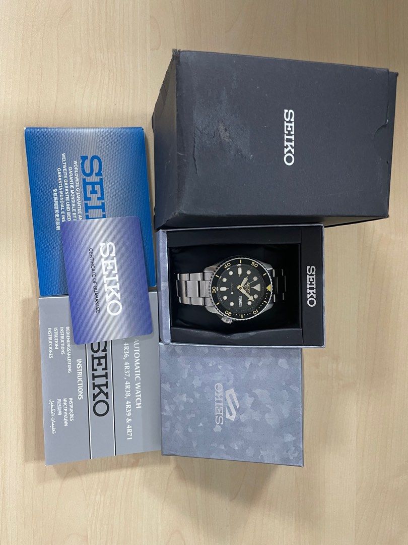Reloj Seiko Automático Hombre SRPD57K1 – La Relojería.cl