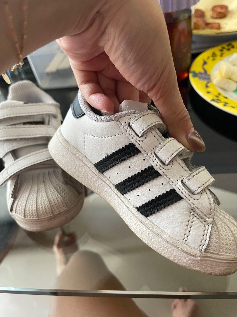 SEPATU ADIDAS SUPERSTAR KIDS BOY authentic size 24 Bayi Anak